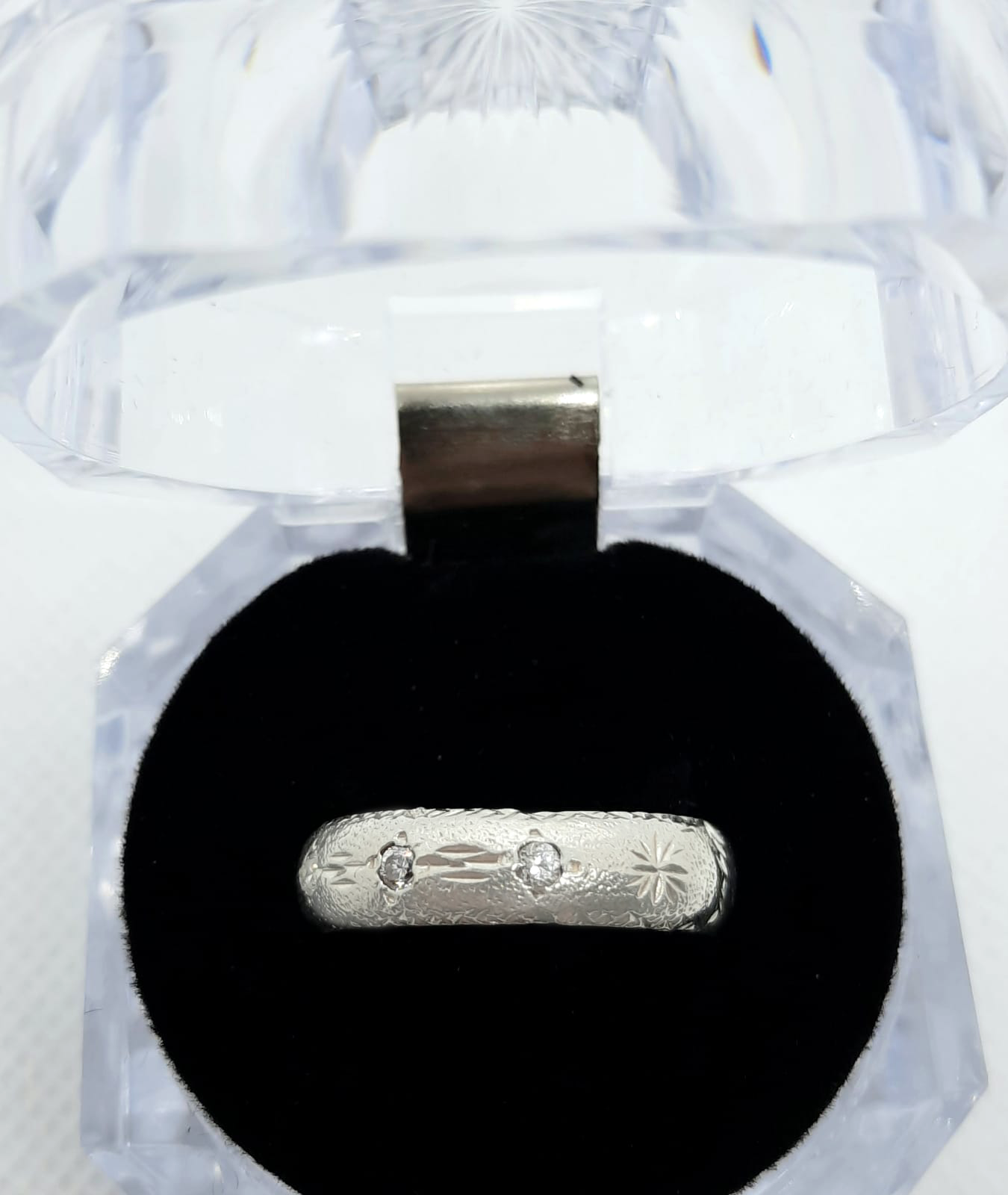 Silver Gent Wedding Ring